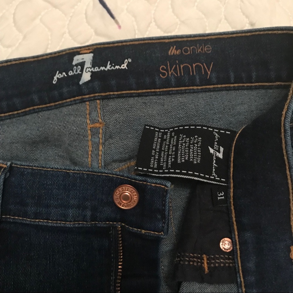 7 for All Mankind - The Ankle Skinny - Picture 3 of 6